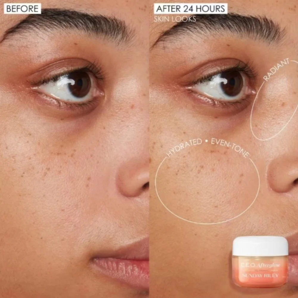 🎉2•$13/3•$18🎉 SUNDAY RILEY C.E.O. Afterglow Brightening Vitamin C Gel Cream